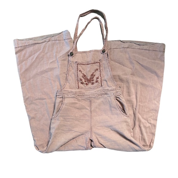 Free People Blush Pink Pantsuit 💕 - Picture 1 of 6